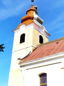 Náter kostolnej veže Ladice