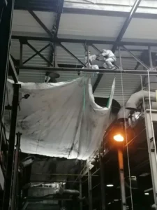 Montáž siete Hronec